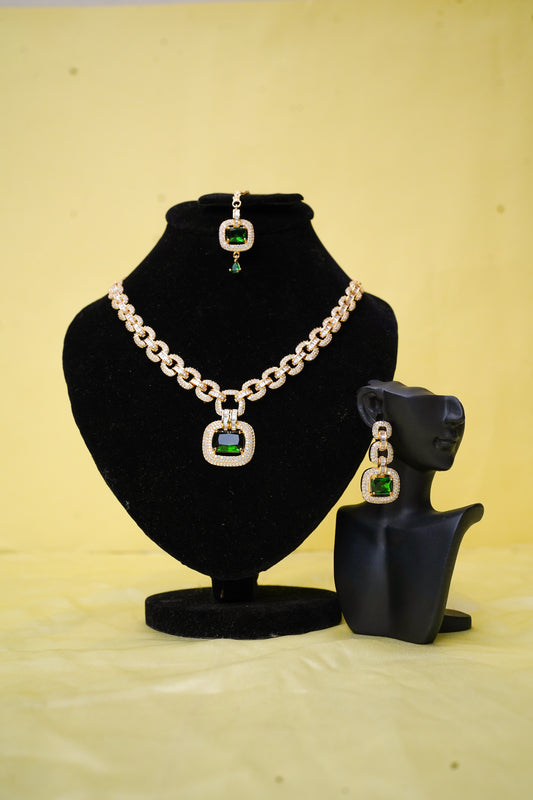 Cuban Chain Gemstone